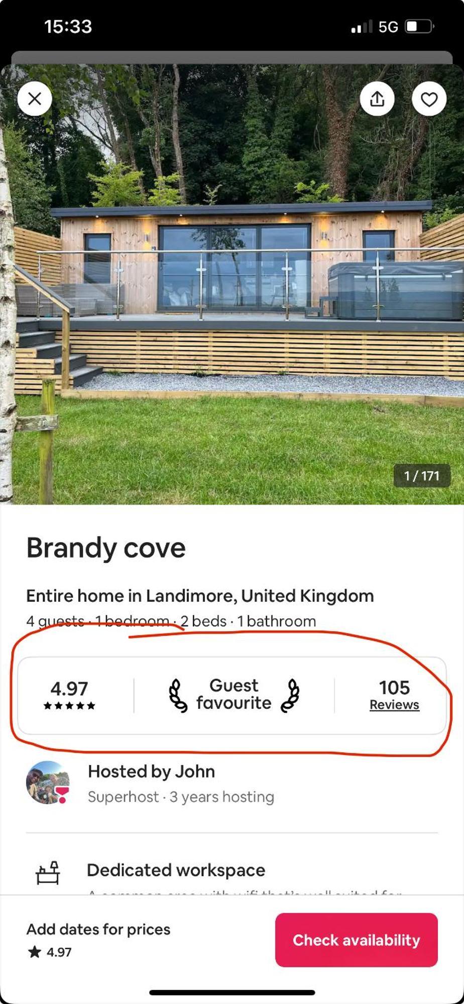Brandy Cove Holiday home *